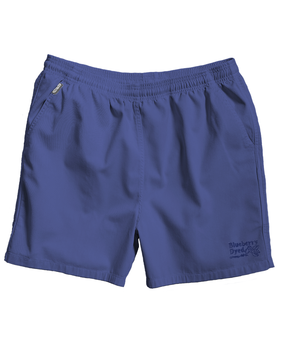 Blueberry Dyed Crazyshorts® Twill Shorts
