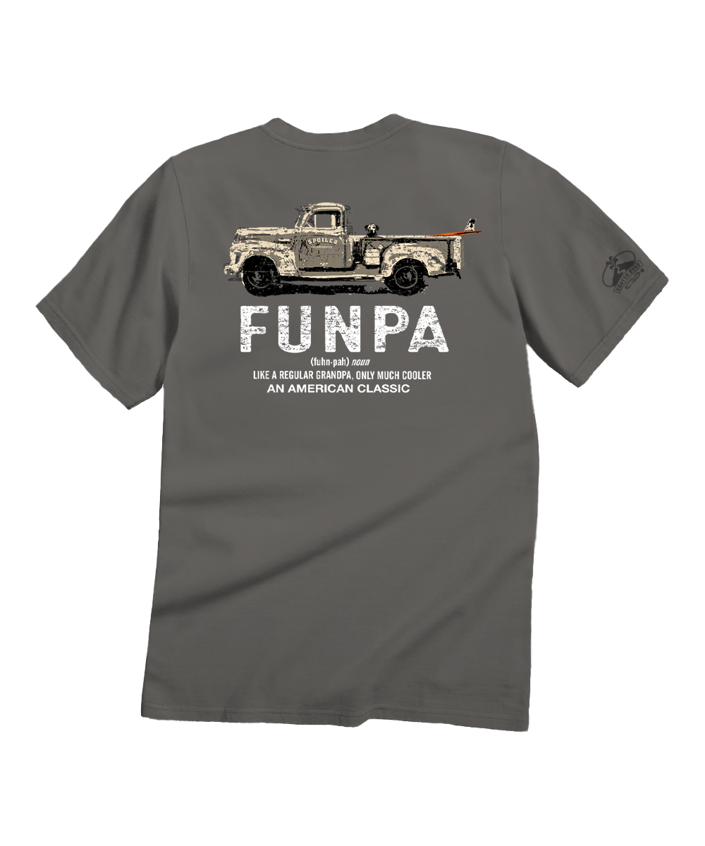 Funpa - Crater Dyed® Short Sleeve Crewneck T-Shirt
