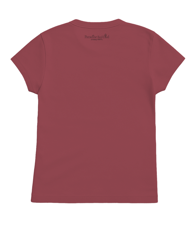 Volkswagen Hana Cruisin - Paradise Red Dyed Short Sleeve Crewneck T-Shirt