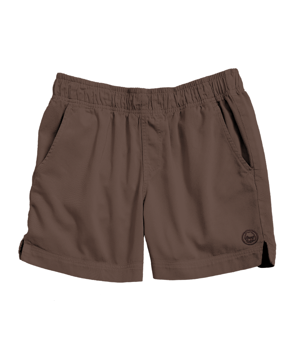 Root Beer Dyed Shoreline Twill Shorts
