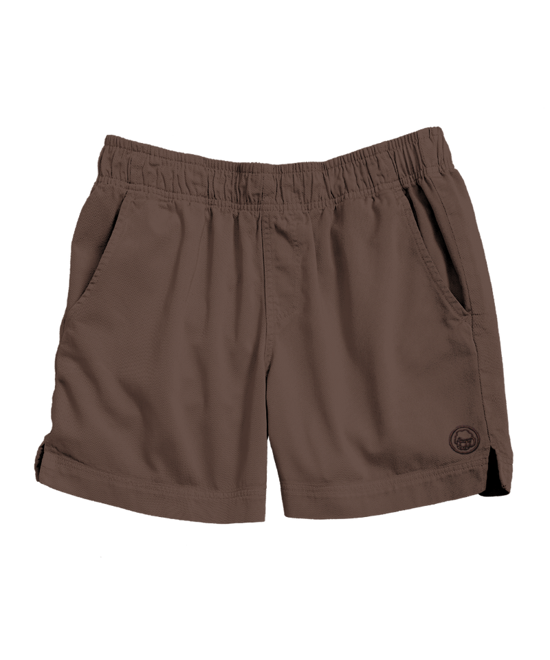 Root Beer Dyed Shoreline Twill Shorts