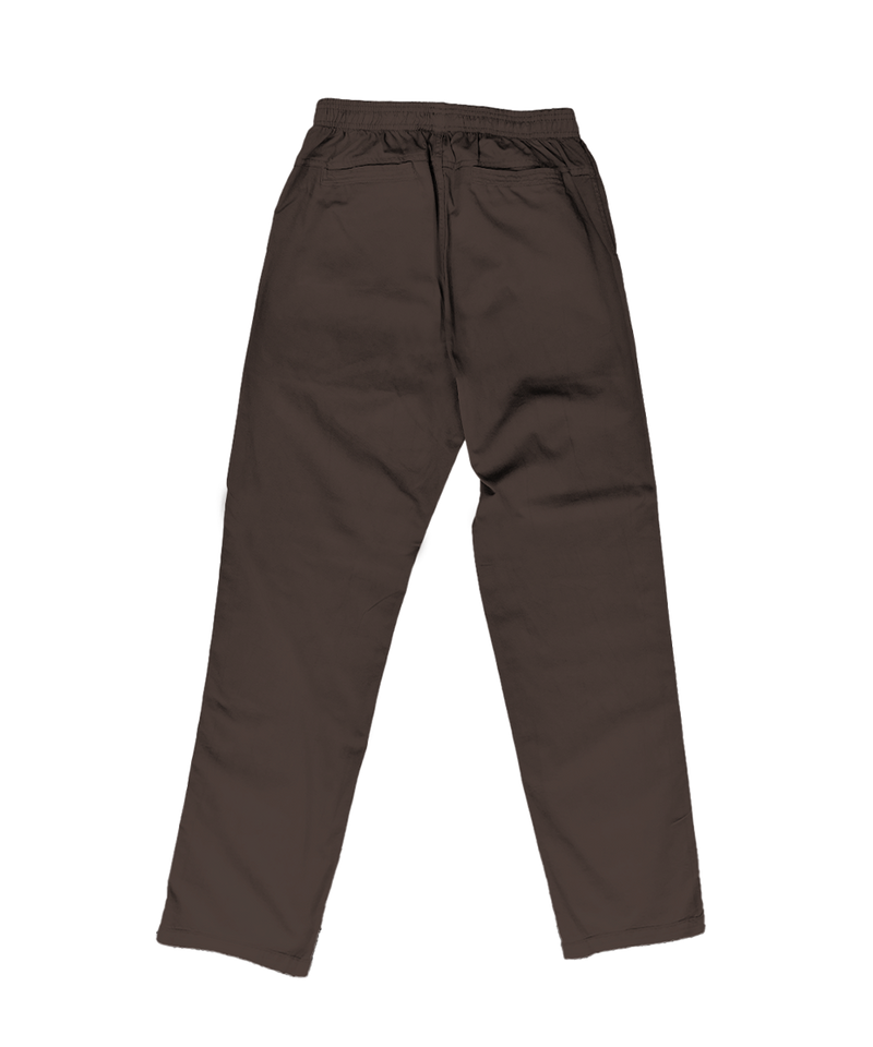 Root Beer Dyed Twill Pants