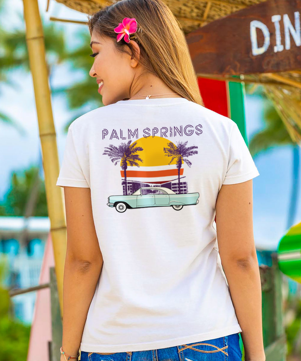 PALM VILLAGES SOUVENIR Ｔシャツ PALM VILLAGES SOUVENIR Tシャツ