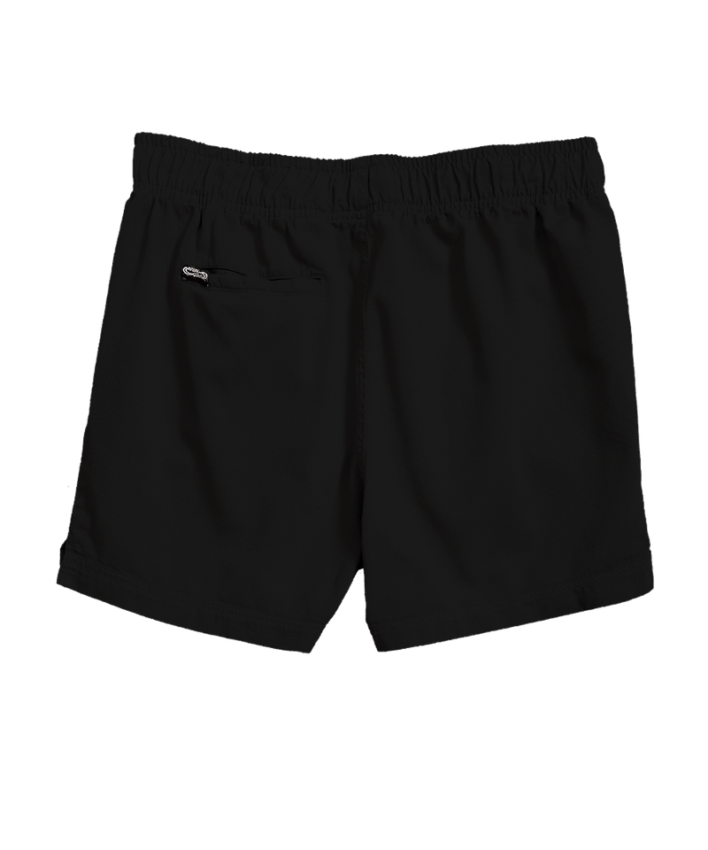 Black Shoreline Twill Shorts