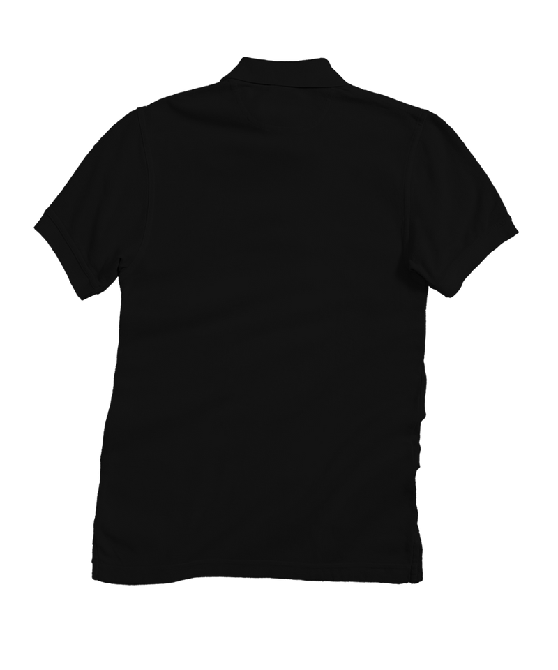 Island Band - Black Short Sleeve Oceanfront Polo Shirt