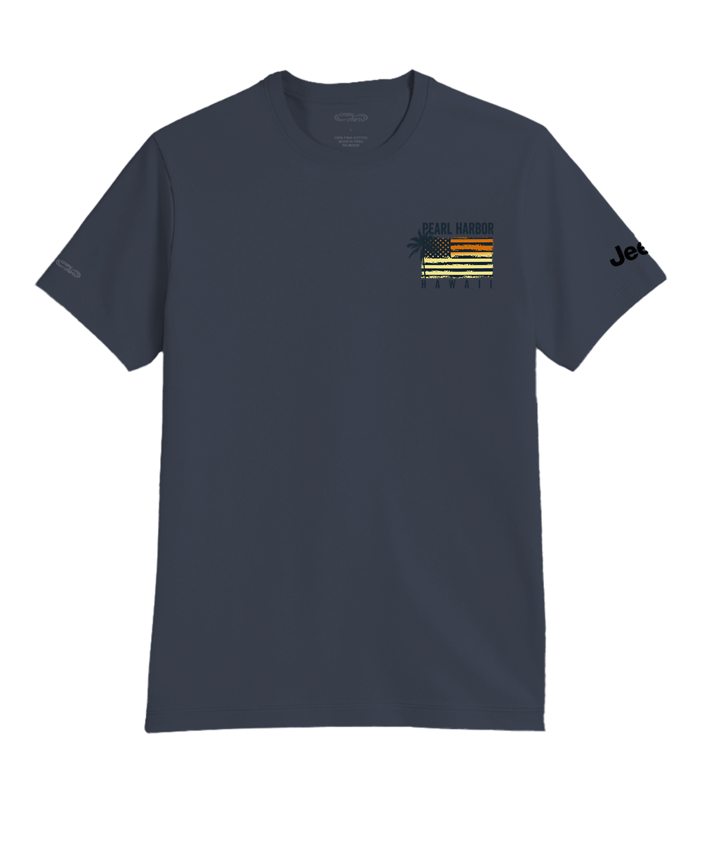 Jeep Pearl Harbor - Smoke Short Sleeve Pima T-Shirt
