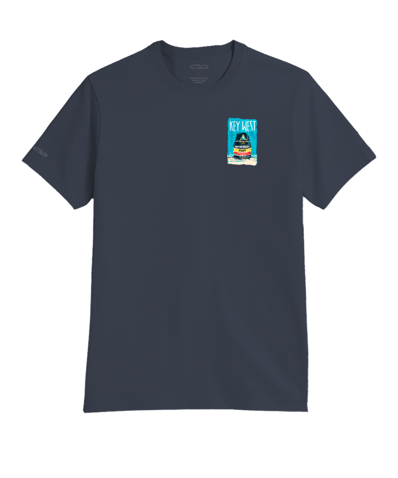 Painted Point - Smoke Short Sleeve Pima T-Shirt
