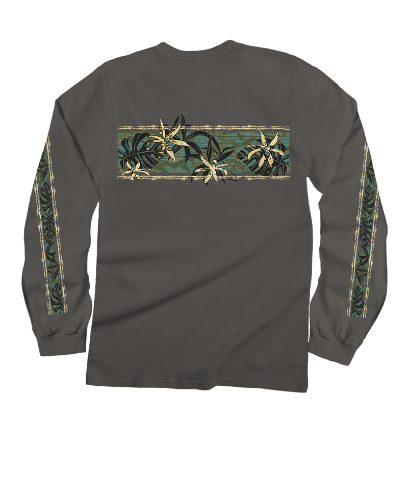 Piko Band - Crater Dyed® Long Sleeve Crewneck T-Shirt