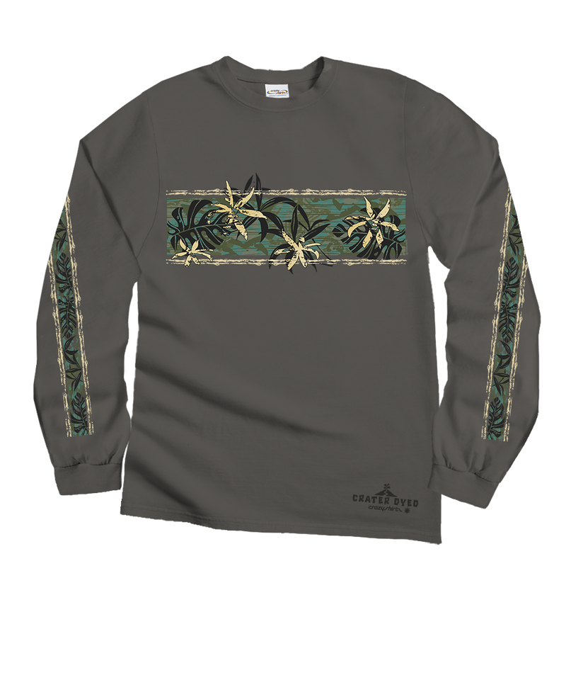 Piko Band - Crater Dyed® Long Sleeve Crewneck T-Shirt