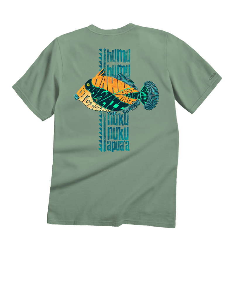 Humu Hawaii - Seaglass Short Sleeve Crewneck T-Shirt