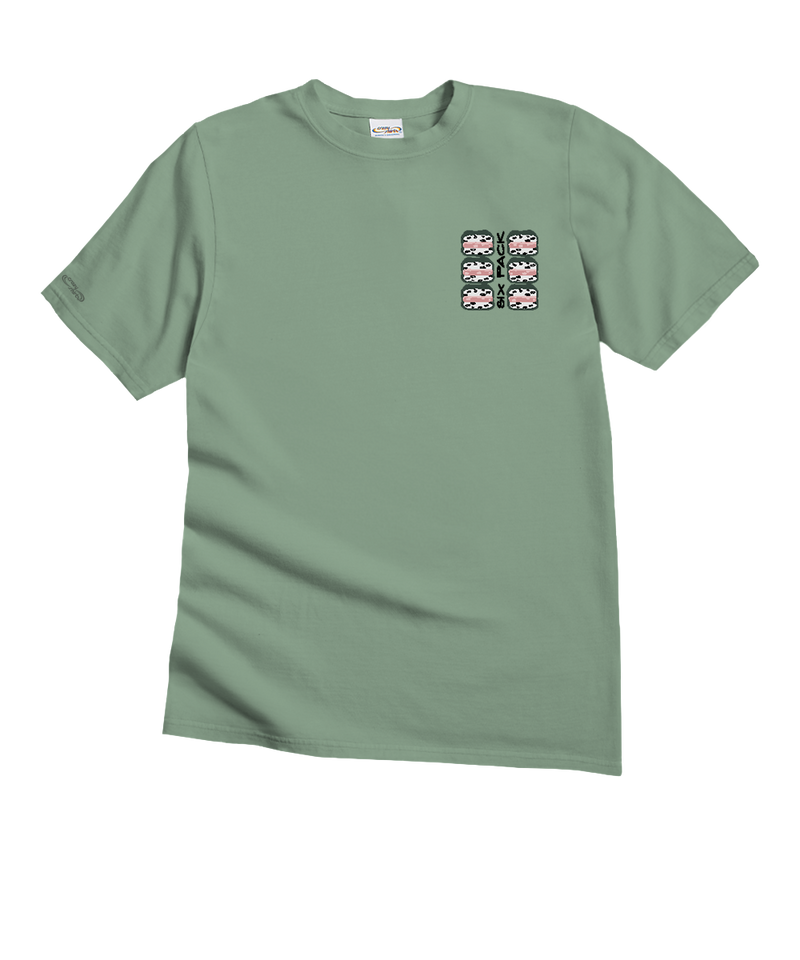 Musubi Six Pack - Seaglass Short Sleeve Crewneck T-Shirt
