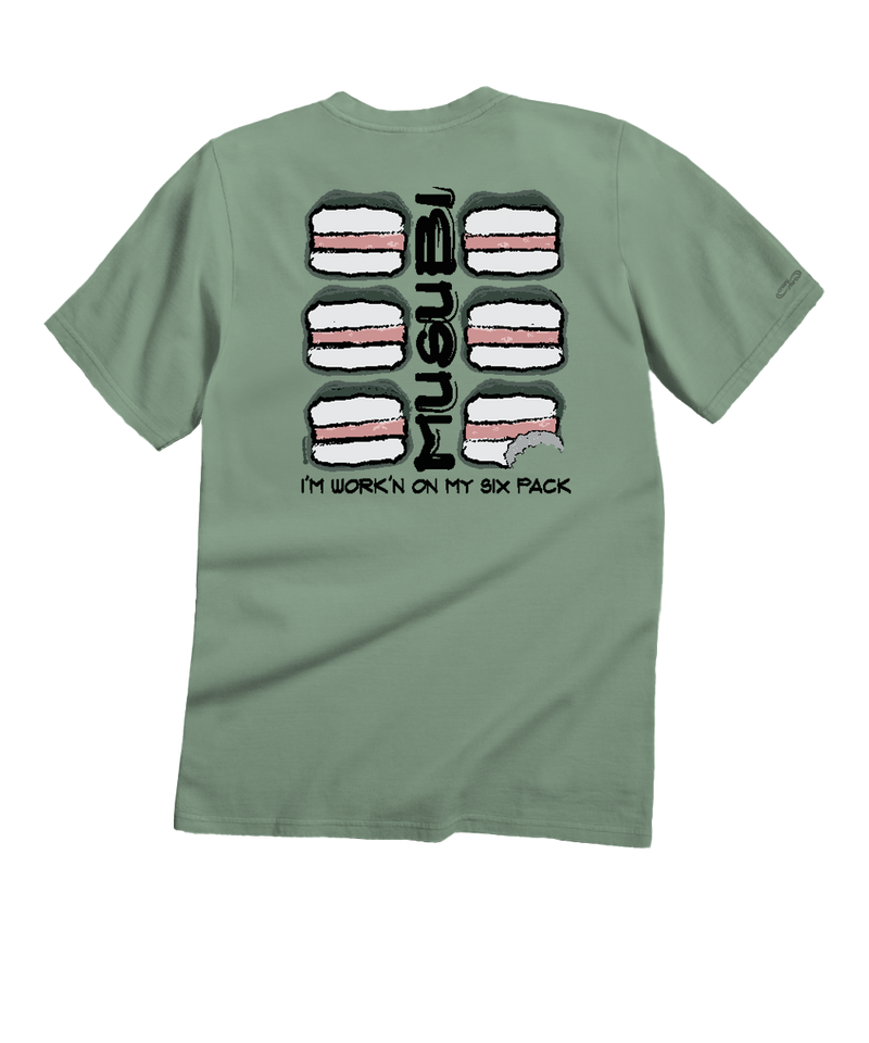Musubi Six Pack - Seaglass Short Sleeve Crewneck T-Shirt