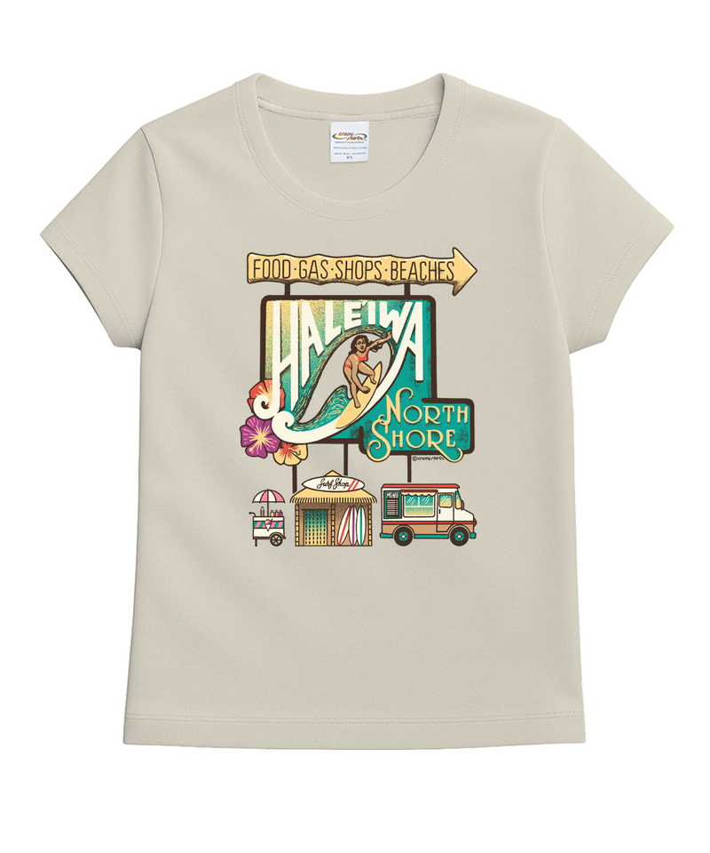 Haleiwa Activities - Coconut Dyed Short Sleeve Crewneck T-Shirt
