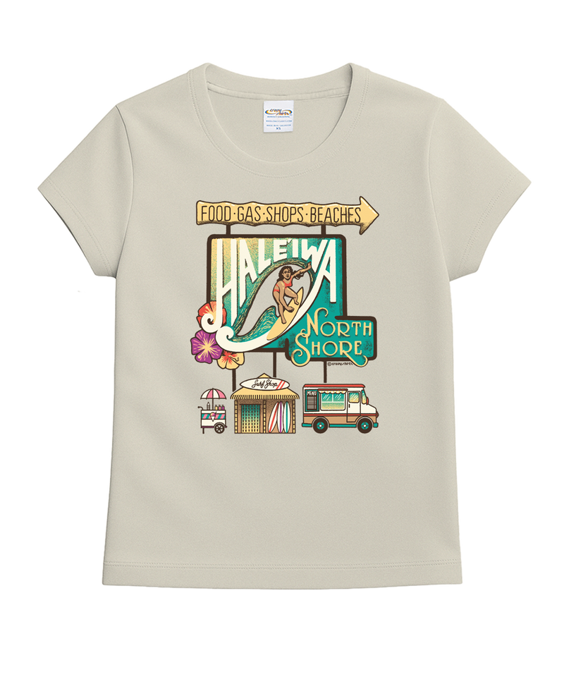 Haleiwa Activities - Coconut Dyed Short Sleeve Crewneck T-Shirt