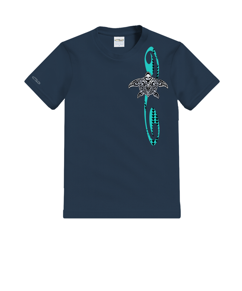 Honu Tribe - Navy Short Sleeve Crewneck T-Shirt