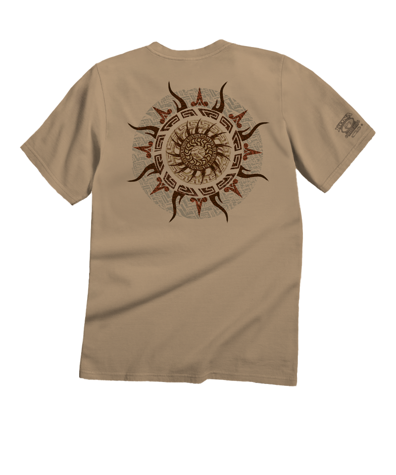 Sun Spinner - Kona Coffee Dyed Short Sleeve Crewneck T-Shirt