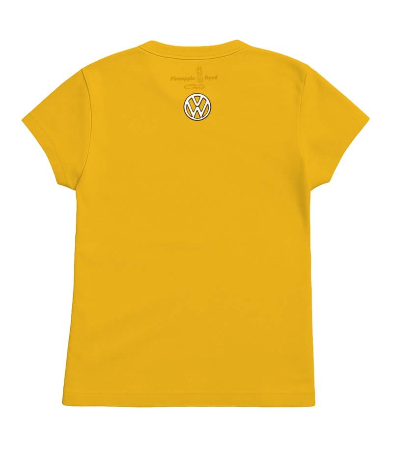 Volkswagen Be Happy - Pineapple Dyed Short Sleeve Crewneck T-Shirt