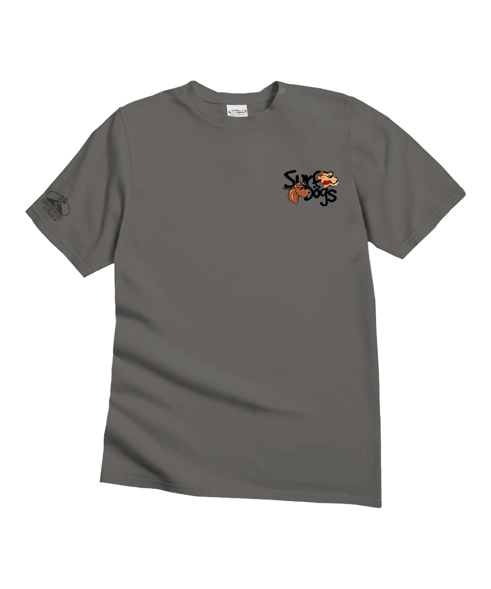 Bad Surf Dogs - Crater Dyed® Short Sleeve Crewneck T-Shirt