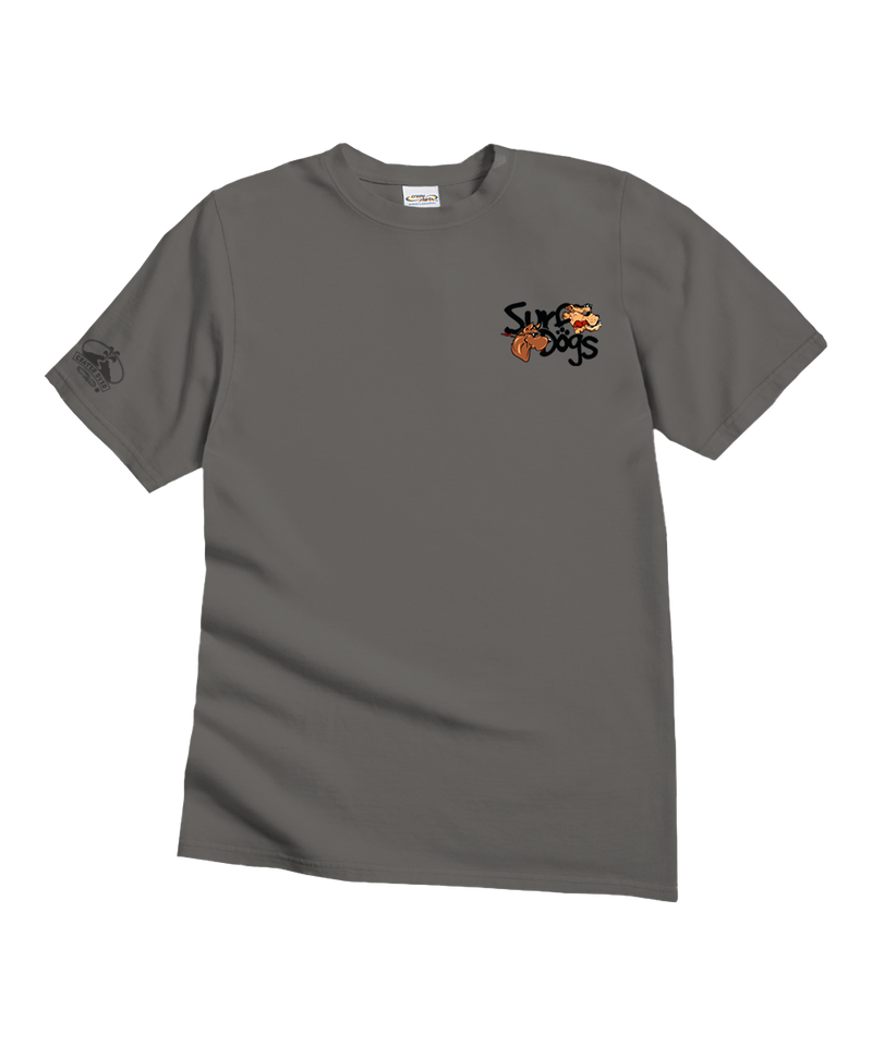 Bad Surf Dogs - Crater Dyed® Short Sleeve Crewneck T-Shirt