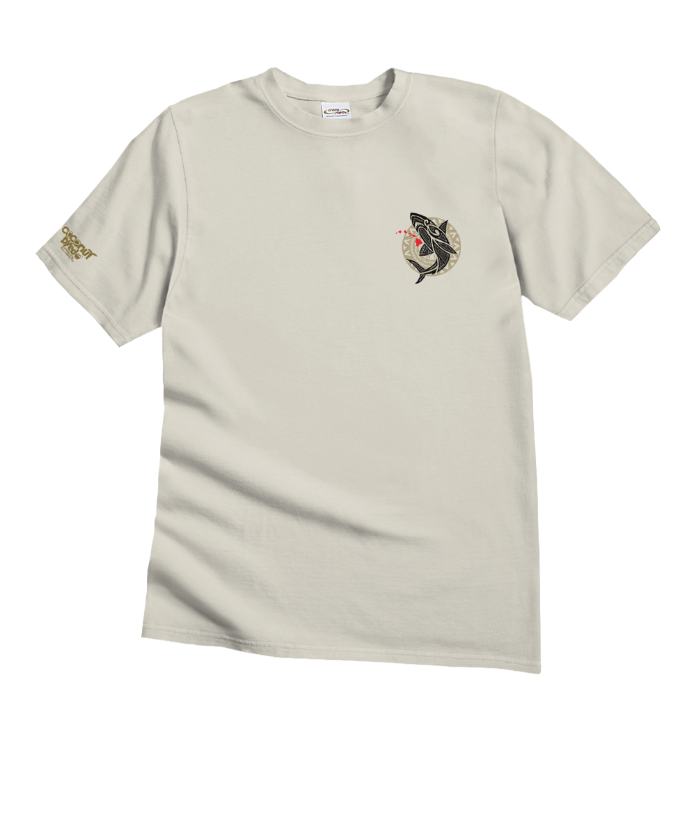 Mano Island Spirit - Coconut Dyed Short Sleeve Crewneck T-Shirt