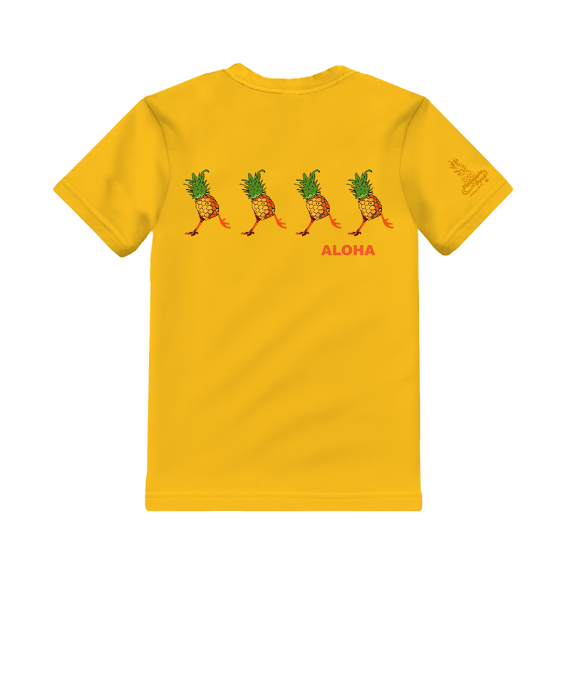 Pineapple Run - Pineapple Dyed Short Sleeve Crewneck T-Shirt