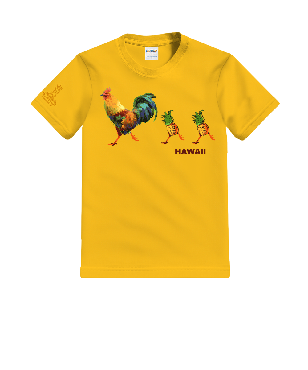 Pineapple Run - Pineapple Dyed Short Sleeve Crewneck T-Shirt