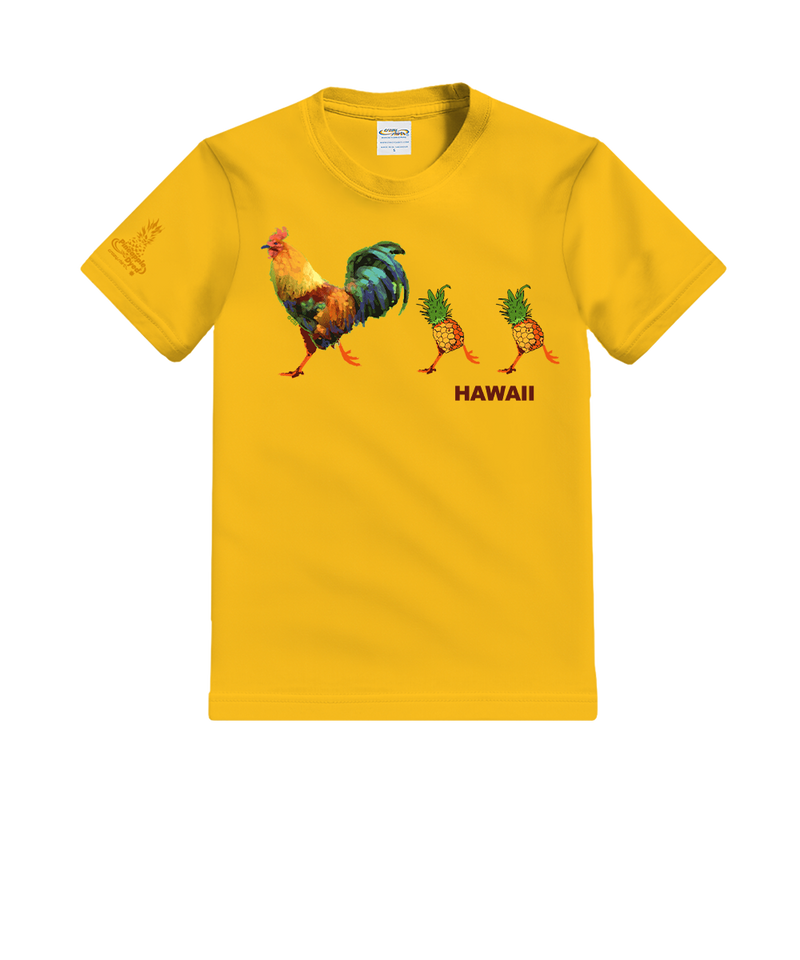 Pineapple Run - Pineapple Dyed Short Sleeve Crewneck T-Shirt