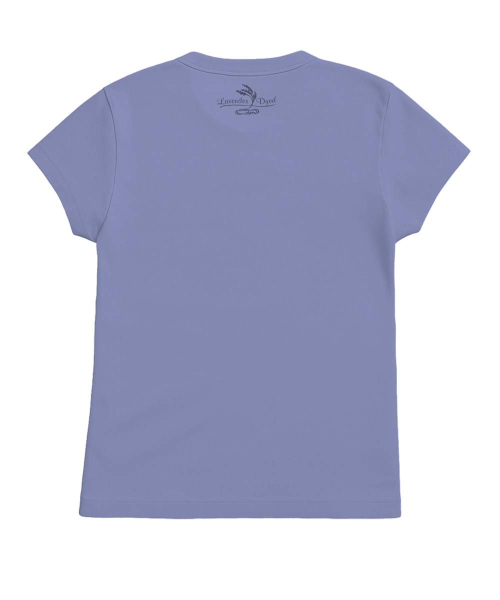 Sausalito Seals Sketch - Lavender Dyed Short Sleeve Crewneck T-Shirt