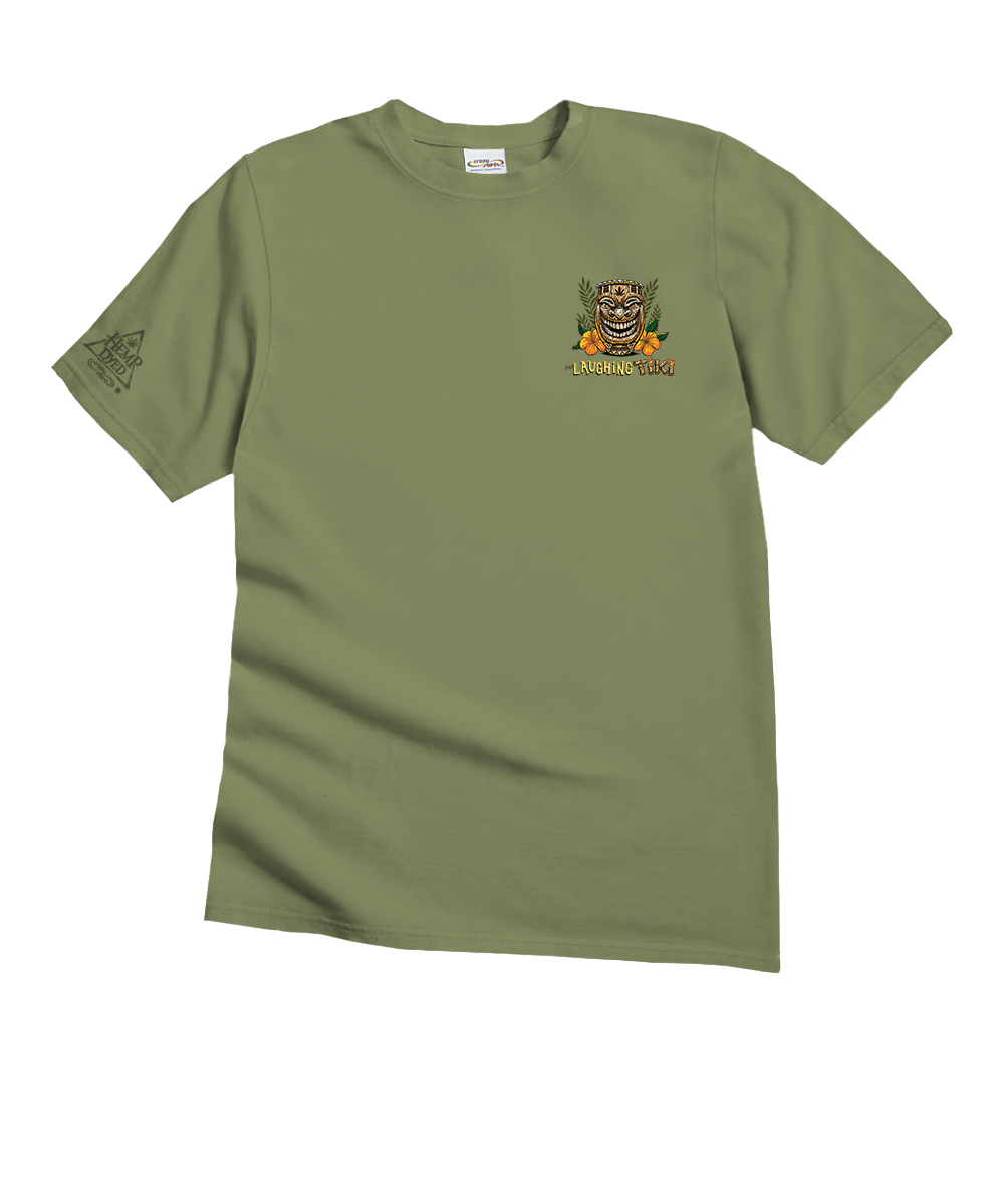 The Laughing Tiki - Hemp Dyed Short Sleeve Crewneck T-Shirt