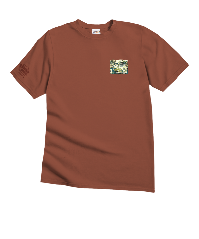 Volkswagen Van Kailua Kona - Chile Dyed Short Sleeve Crewneck T-Shirt