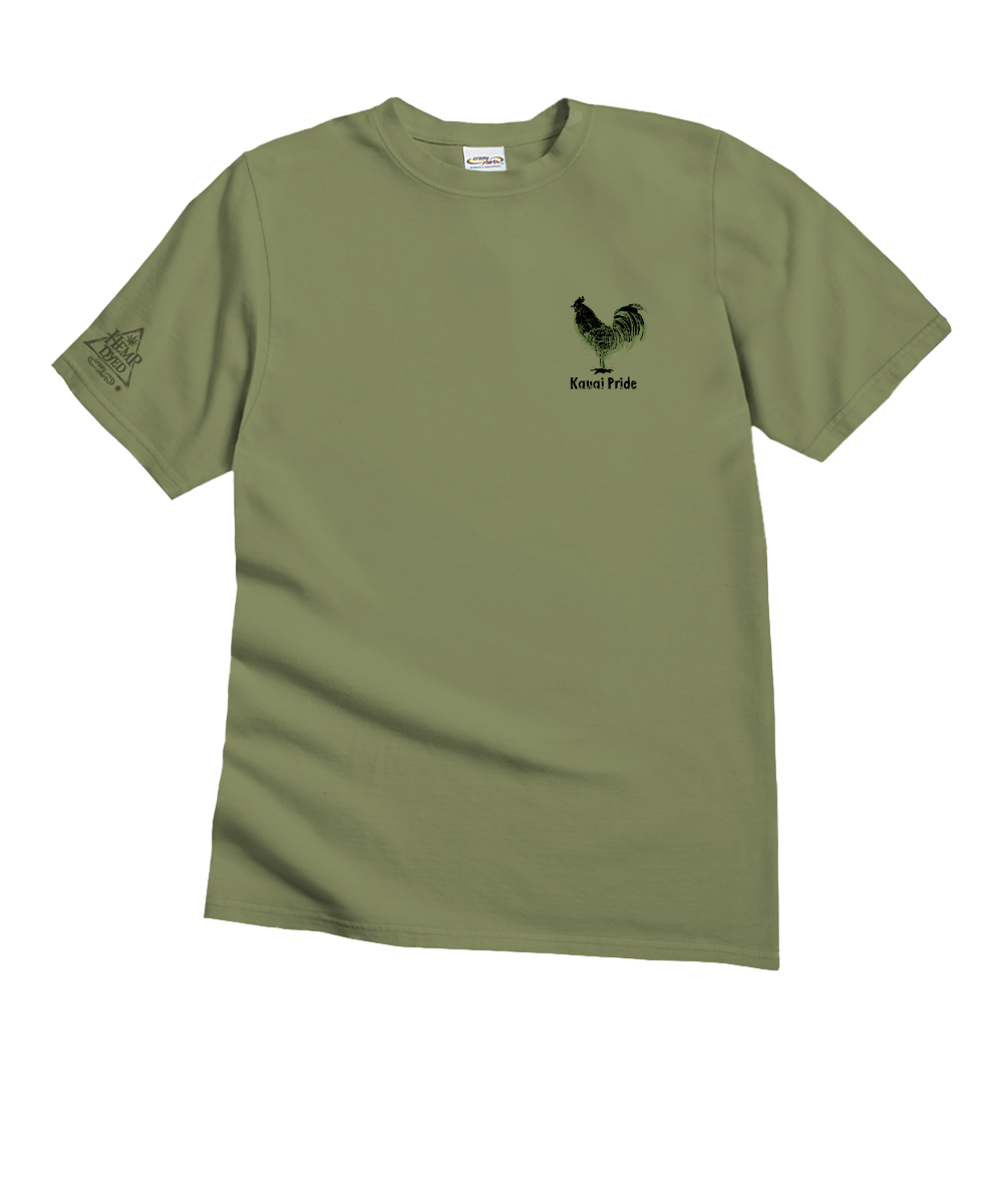Chicken Scratch - Hemp Dyed Short Sleeve Crewneck T-Shirt