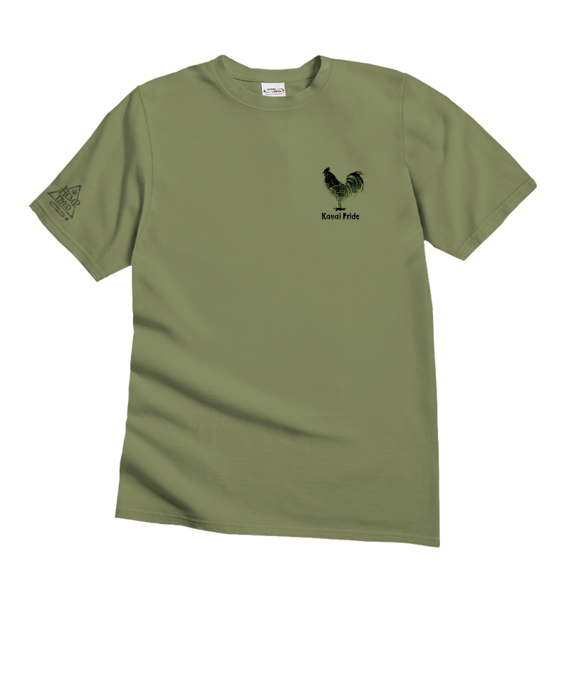 Chicken Scratch - Hemp Dyed Short Sleeve Crewneck T-Shirt