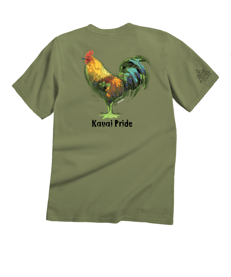 Chicken Scratch - Hemp Dyed Short Sleeve Crewneck T-Shirt
