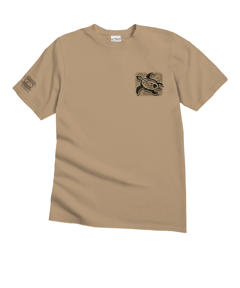 Paradise Honu - Kona Coffee Dyed Short Sleeve Crewneck T-Shirt
