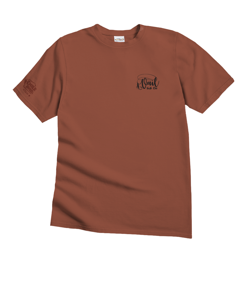 Fish On - Chile Dyed Short Sleeve Crewneck T-Shirt