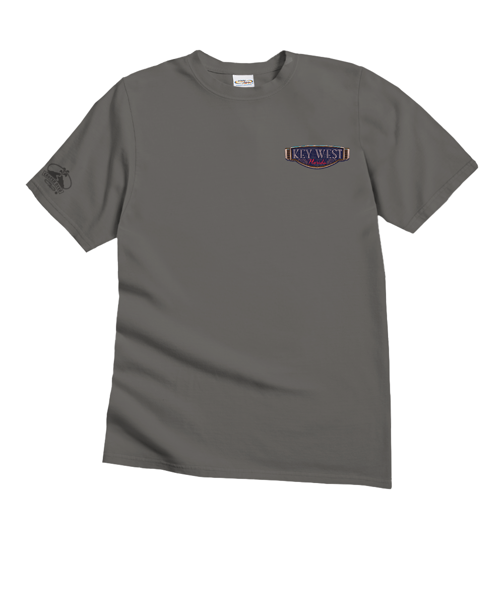 Key West Sunset - Crater Dyed® Short Sleeve Crewneck T-Shirt