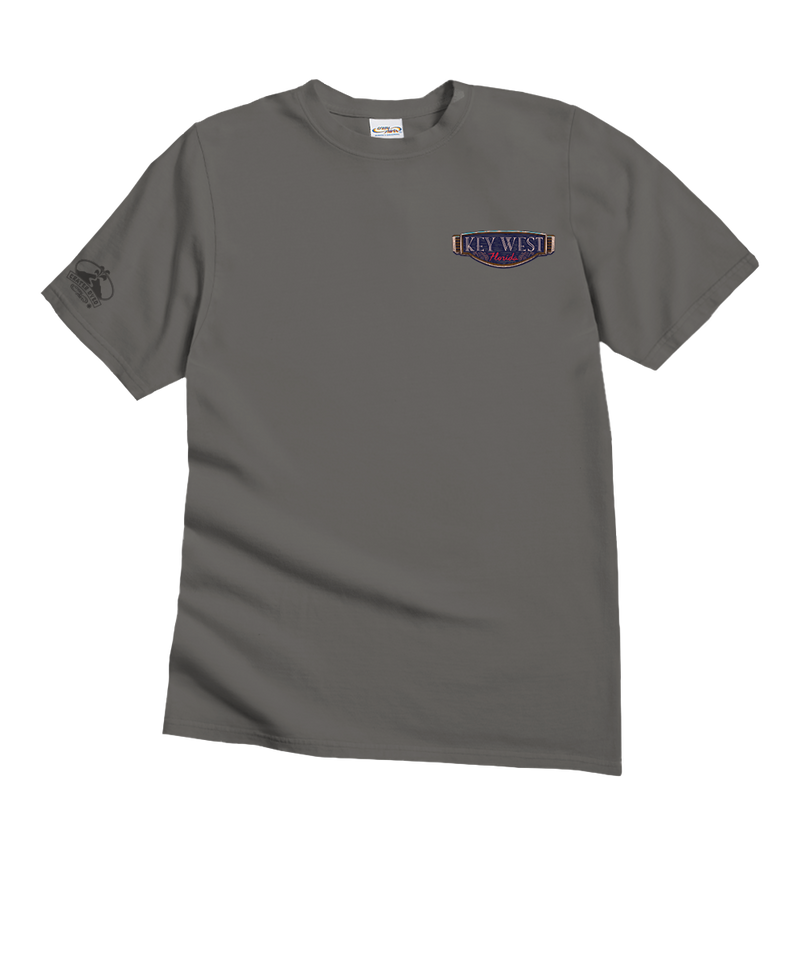 Key West Sunset - Crater Dyed® Short Sleeve Crewneck T-Shirt