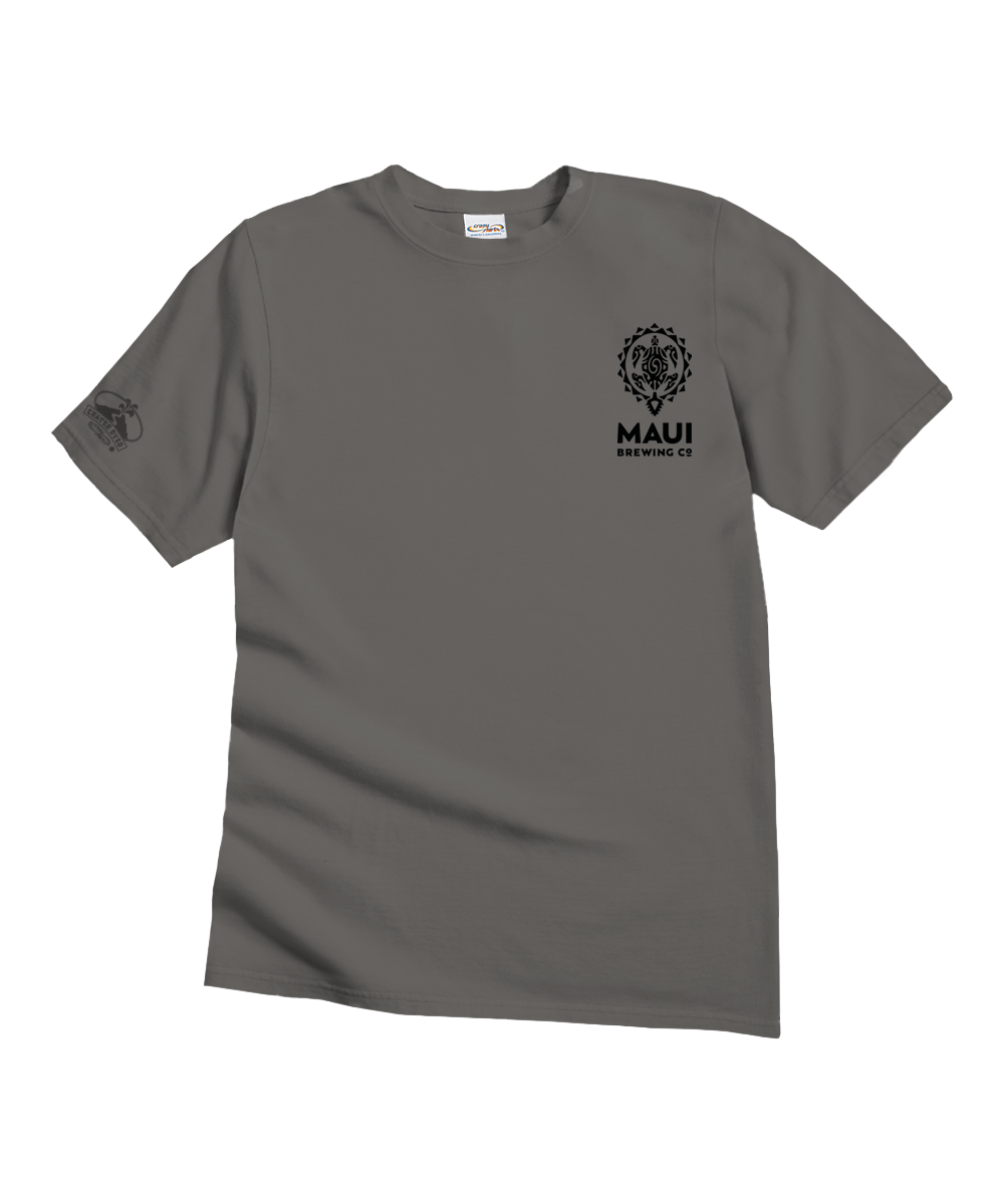 Maui Brewing Co. Double Overhead - Crater Dyed® Short Sleeve Crewneck T-Shirt