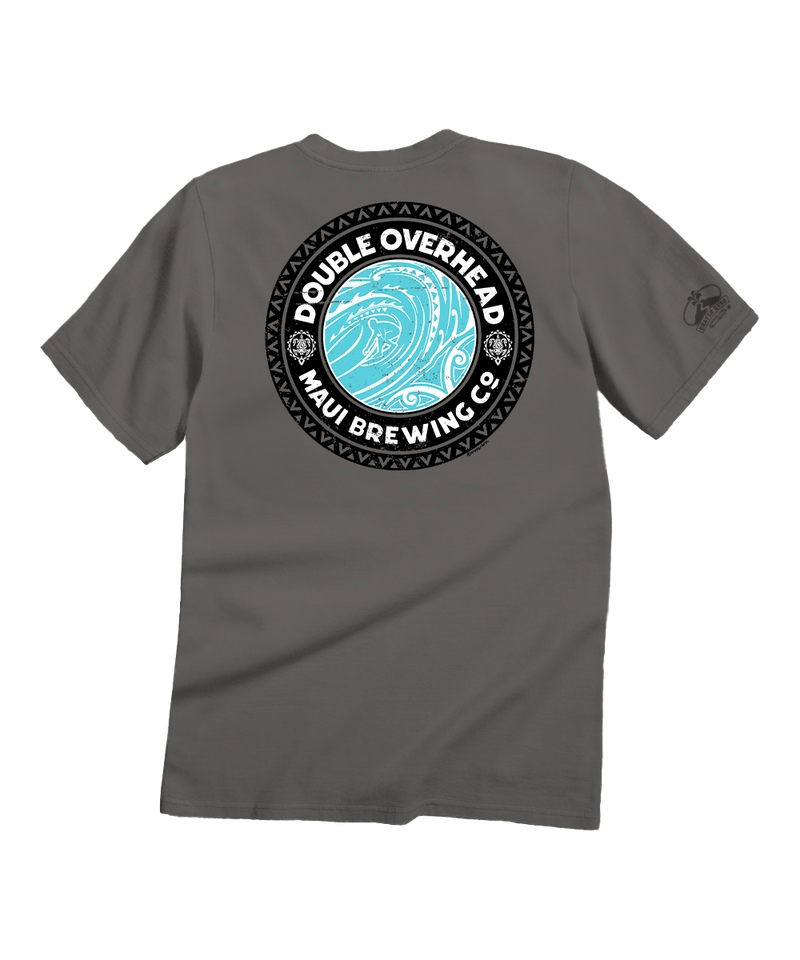 Maui Brewing Co. Double Overhead - Crater Dyed® Short Sleeve Crewneck T-Shirt