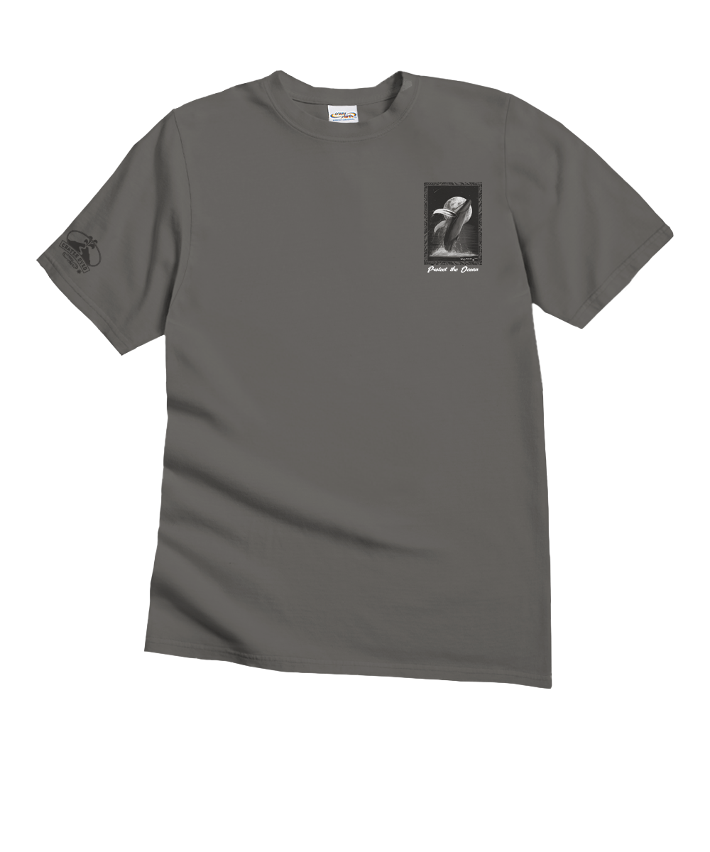 Wyland® Protect The Ocean - Crater Dyed® Short Sleeve Crewneck T-Shirt