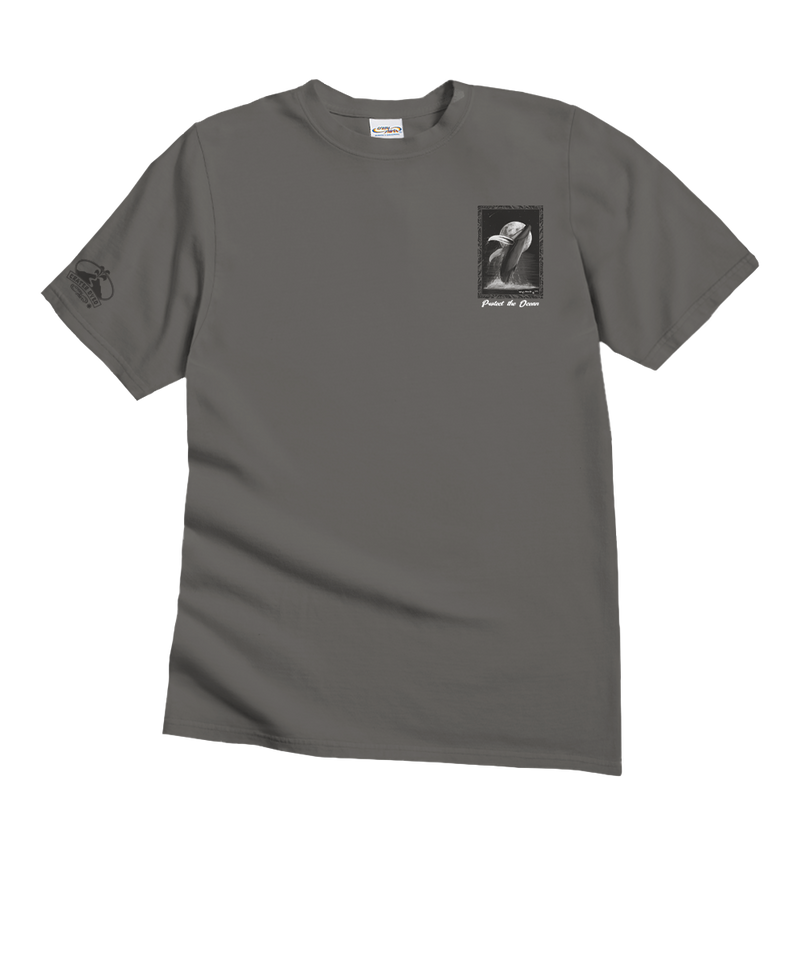 Wyland® Protect The Ocean - Crater Dyed® Short Sleeve Crewneck T-Shirt