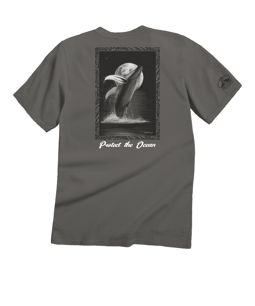 Wyland® Protect The Ocean - Crater Dyed® Short Sleeve Crewneck T-Shirt