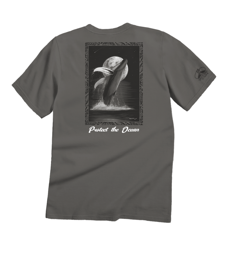 Wyland® Protect The Ocean - Crater Dyed® Short Sleeve Crewneck T-Shirt