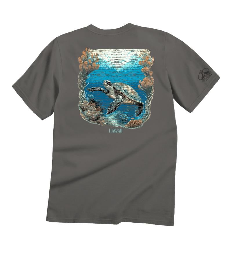 Honu Kai Scenic - Crater Dyed® Short Sleeve Crewneck T-Shirt