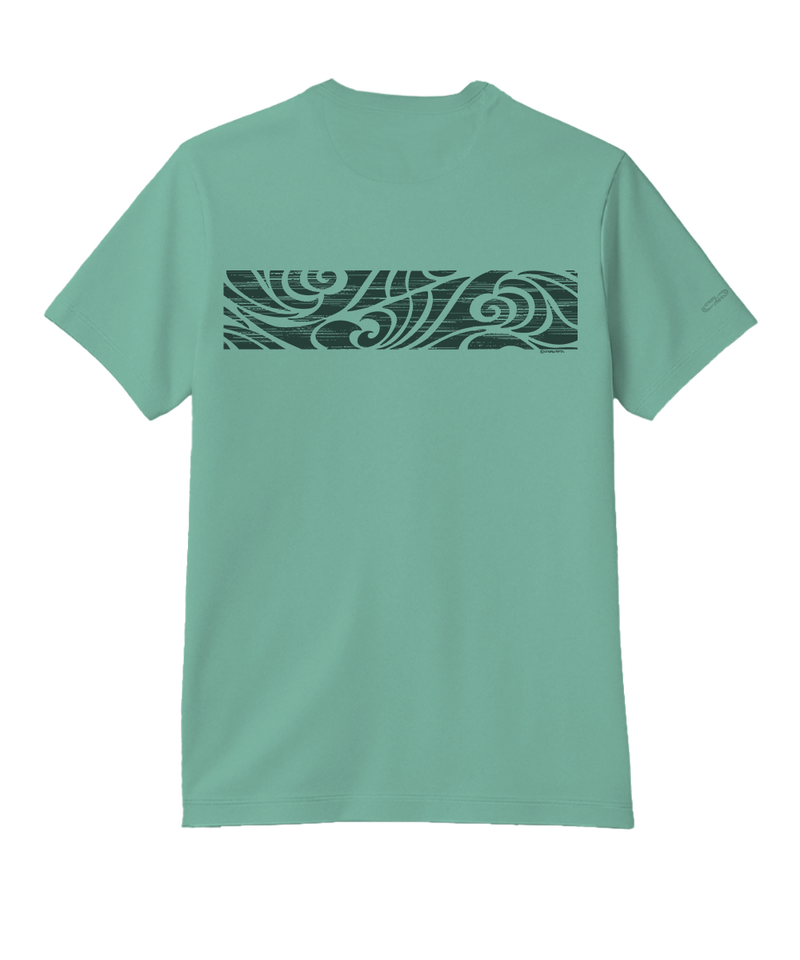 Hanele Band - Seagreen Short Sleeve Pima T-Shirt
