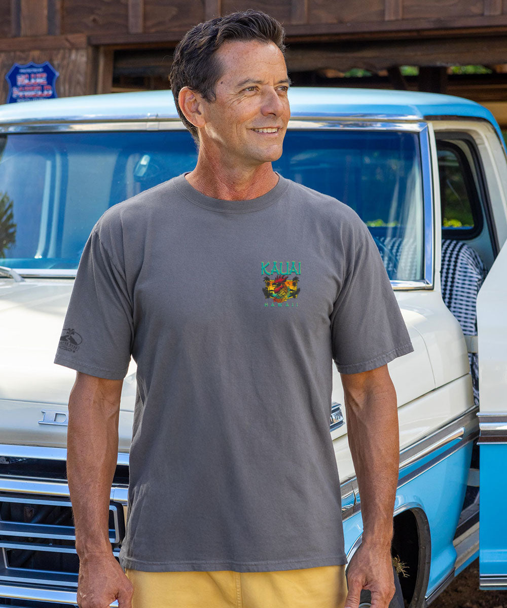 Kauai Chicken - Crater Dyed® Short Sleeve Crewneck T-Shirt