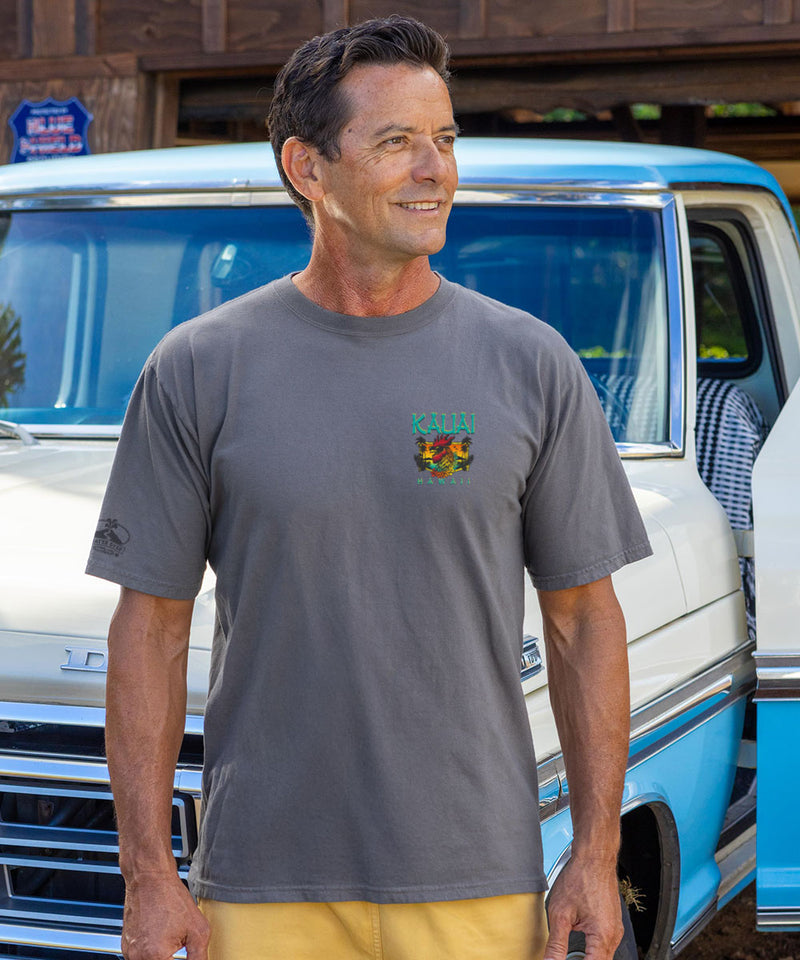 Kauai Chicken - Crater Dyed® Short Sleeve Crewneck T-Shirt