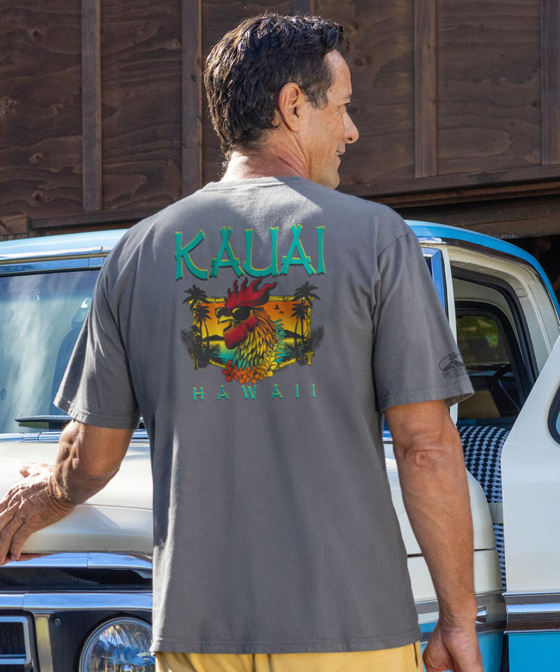 Kauai Chicken - Crater Dyed® Short Sleeve Crewneck T-Shirt