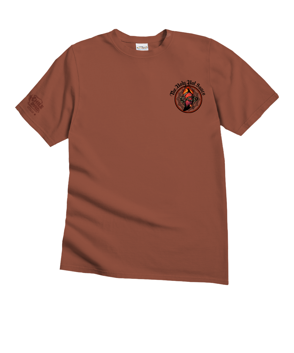 Holy Hot Sauce - Chile Dyed Short Sleeve Crewneck T-Shirt