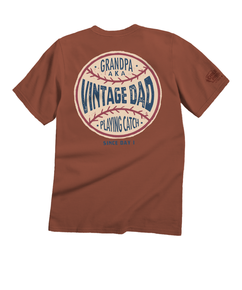 Vintage Dad - Chile Dyed Short Sleeve Crewneck T-Shirt